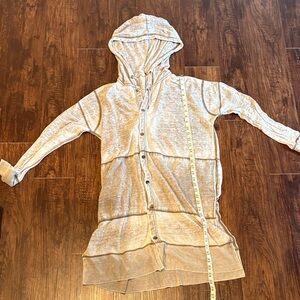 We The Free Tan Hooded Jacket